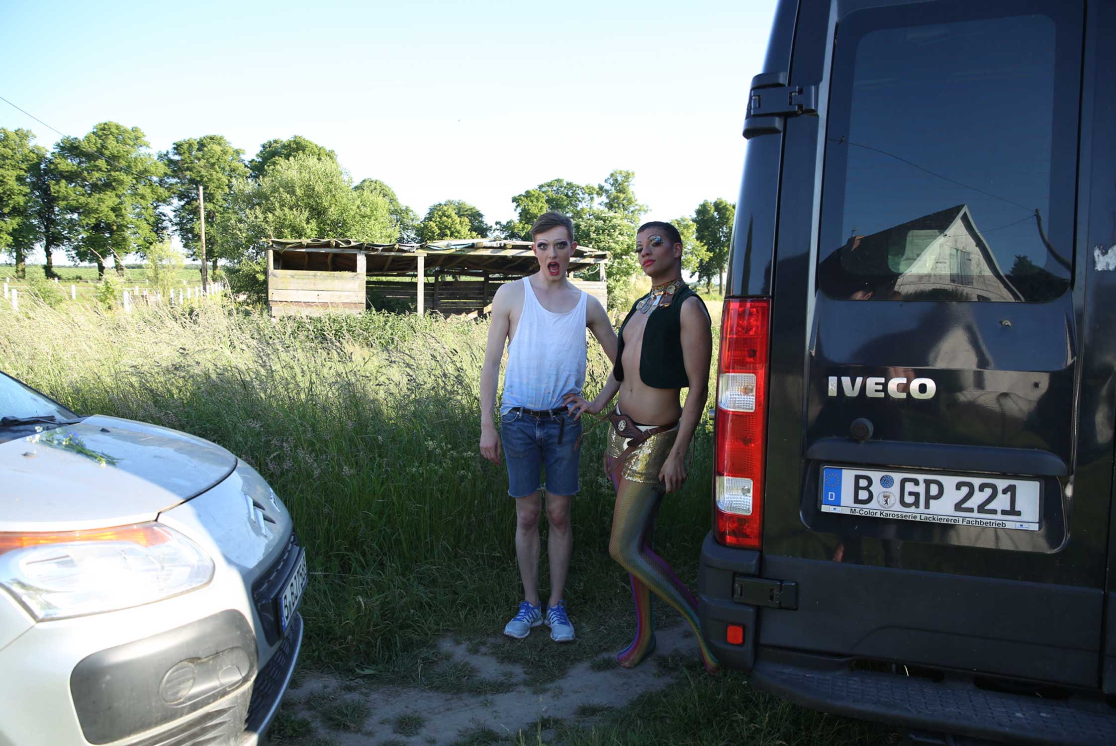 Making Of 'Rainbowsheeps'-Shooting Caterina Rancho